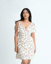Shoulder Frill Dress